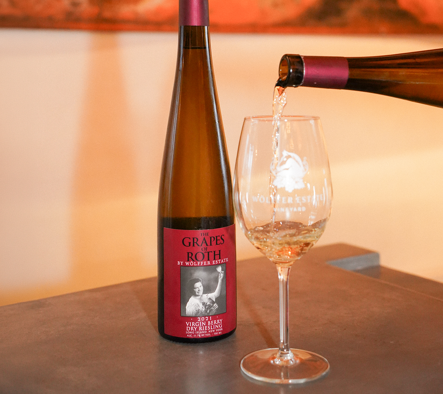 The Grapes of Roth Virgin Berry Dry Riesling 2021 Earns Top Long Island Score from James Suckling