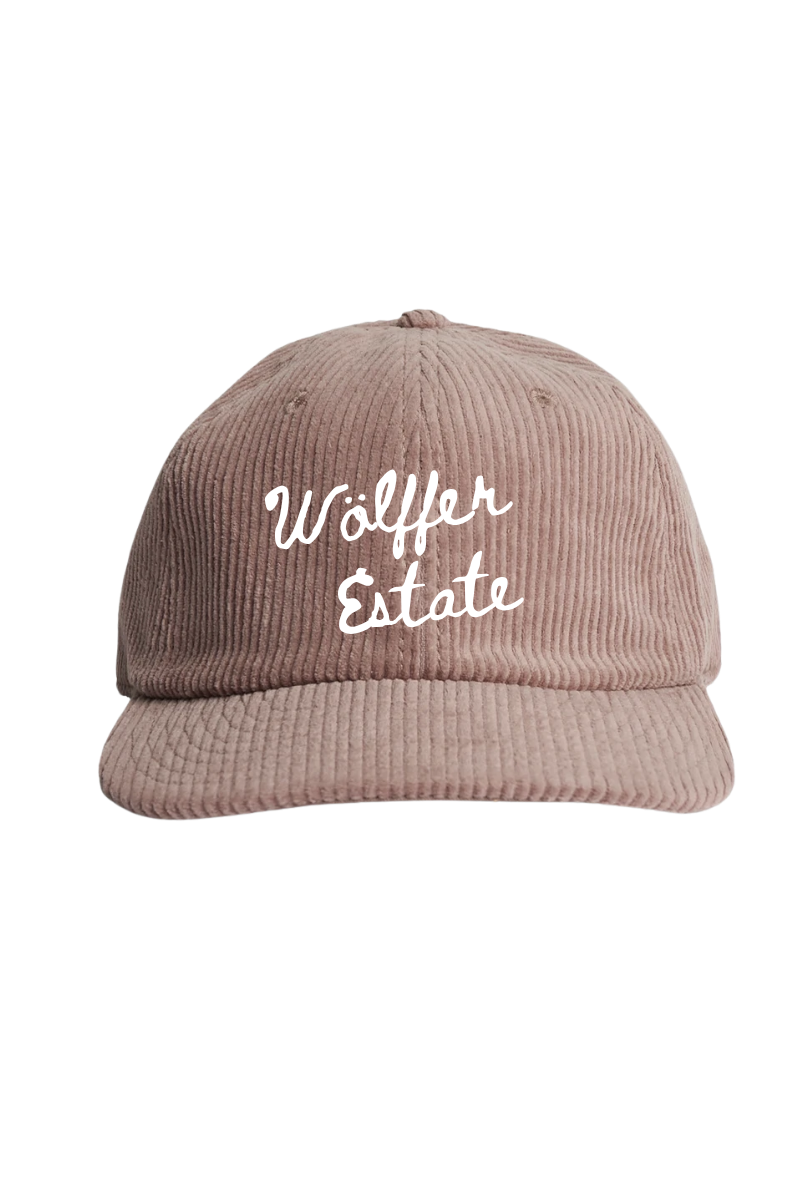 Corduroy Pink Hat