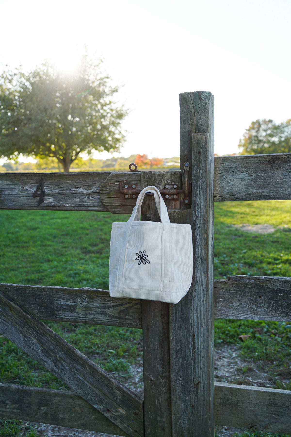 Corduroy Tote Bag