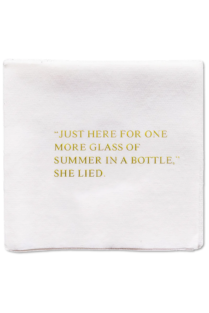 Summer in a Bottle Paper Napkin Set