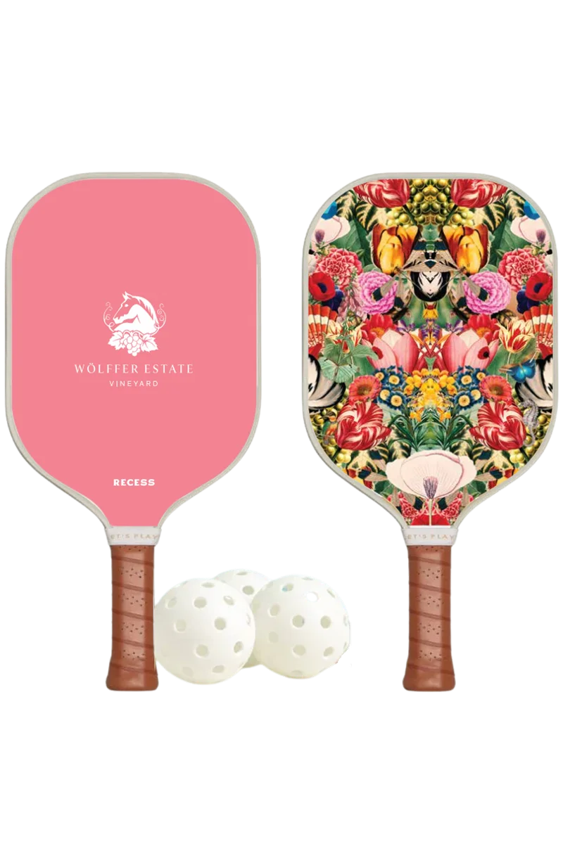 Summer in a Bottle x Recess Pickleball Paddle Set