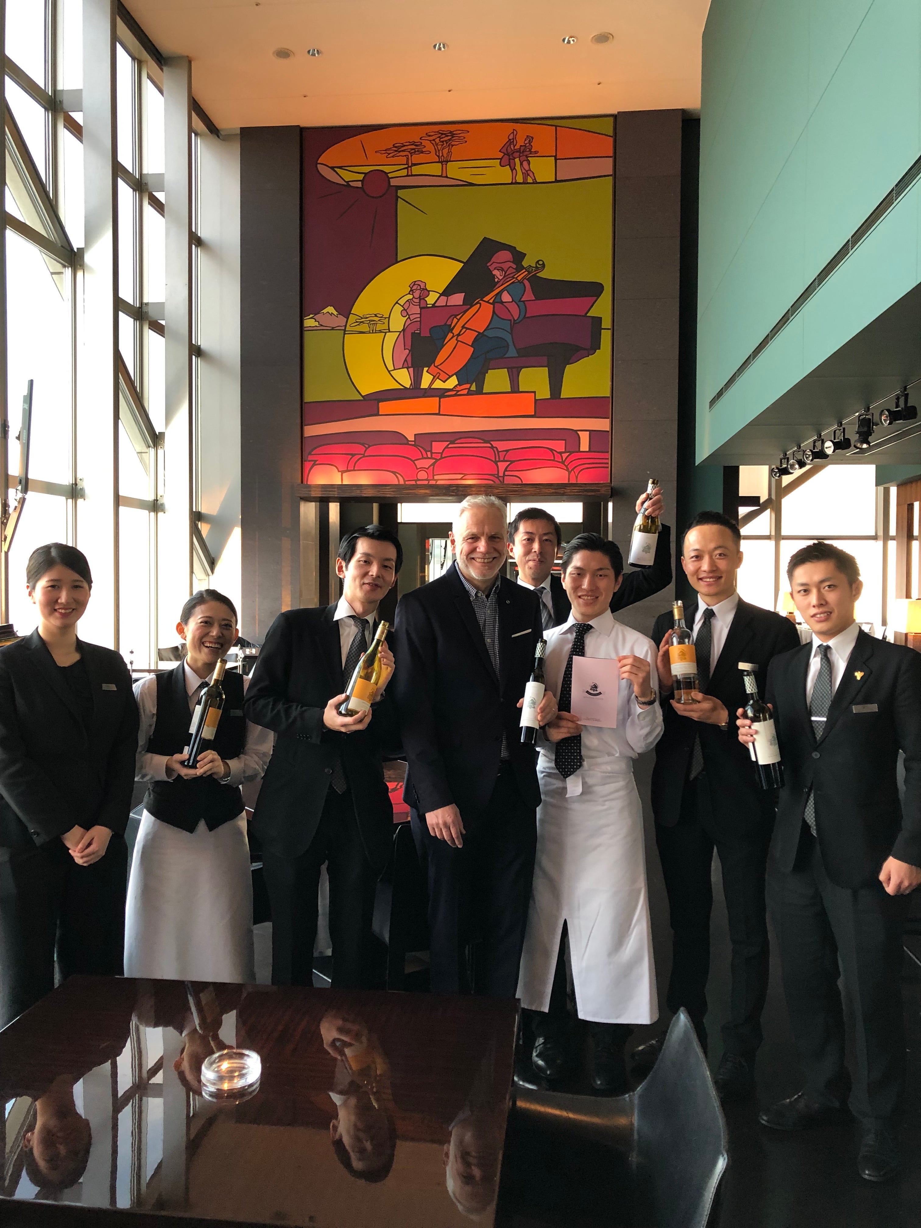 roman roth staff training at hyatt tokyo
