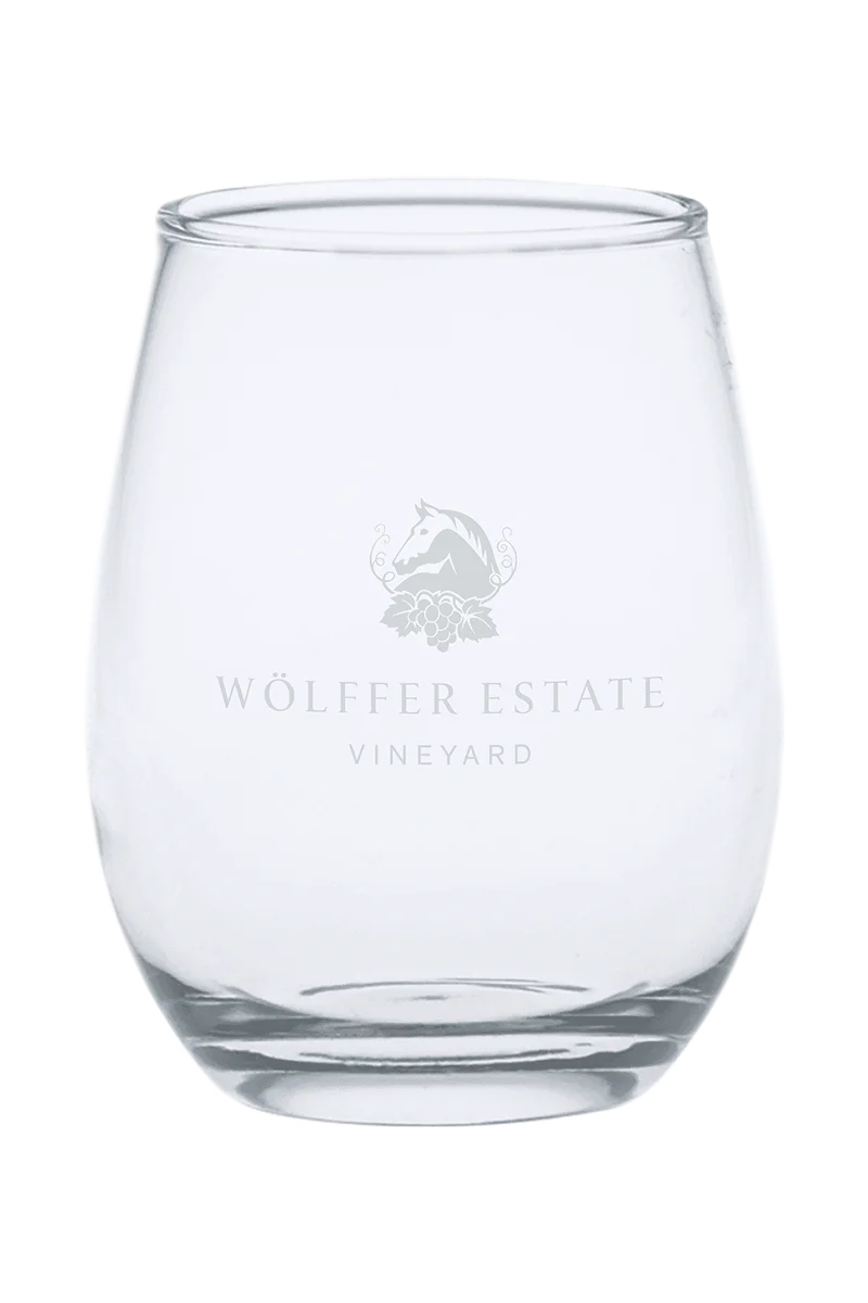 Wölffer Stemless Wine Glasses