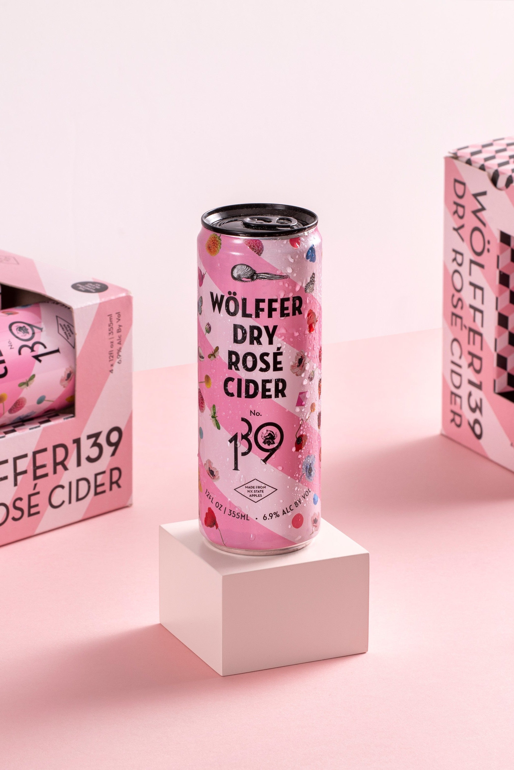 Wölffer No. 139 Dry Rosé Cider Cans